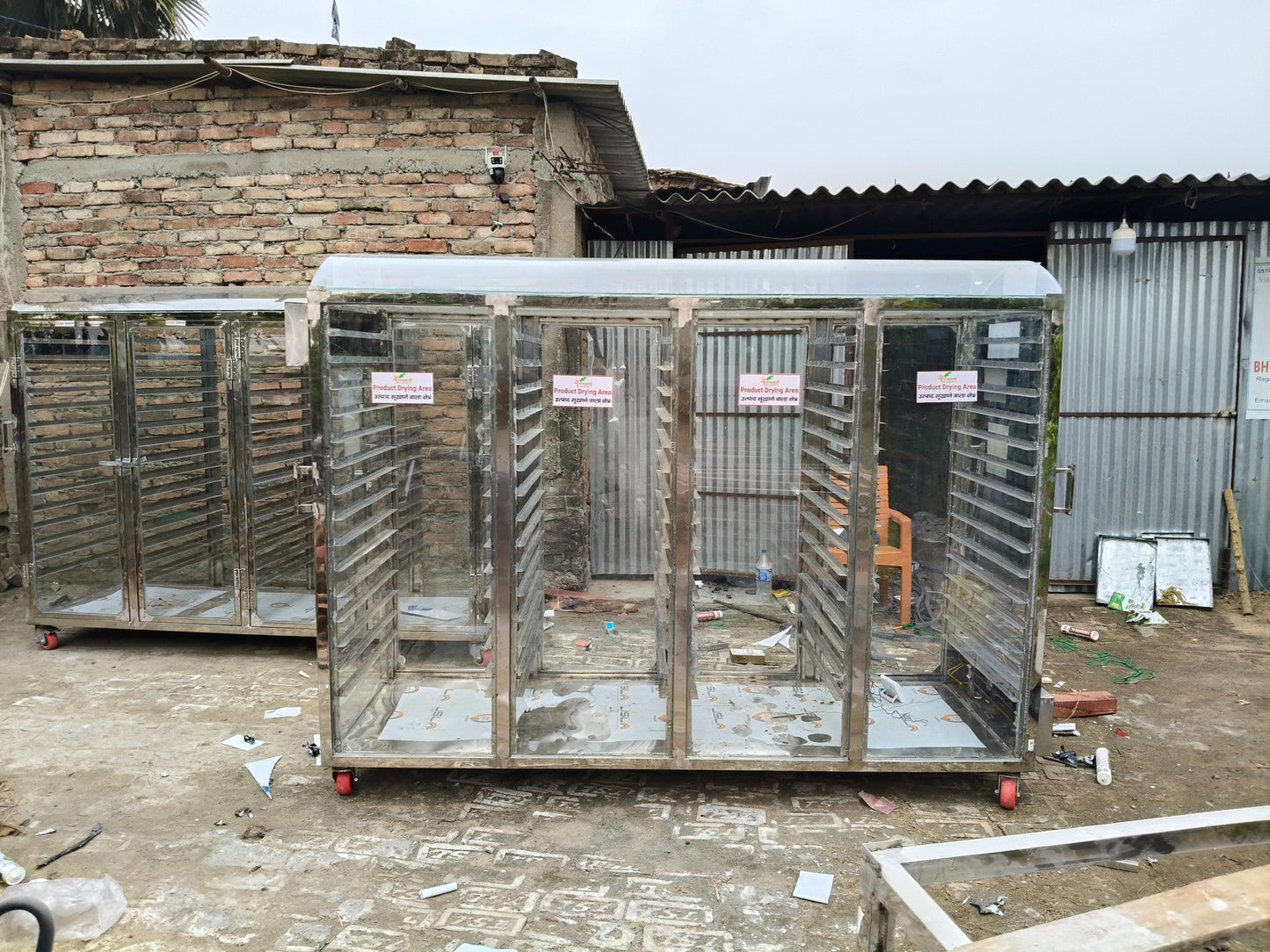 Bhojpatta Unnati100 Solar Dryer – 100 KG Capacity