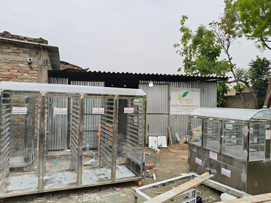 Bhojpatta Pragati-F200H Hybrid Solar Fish Dryer – 200 KG Capacity